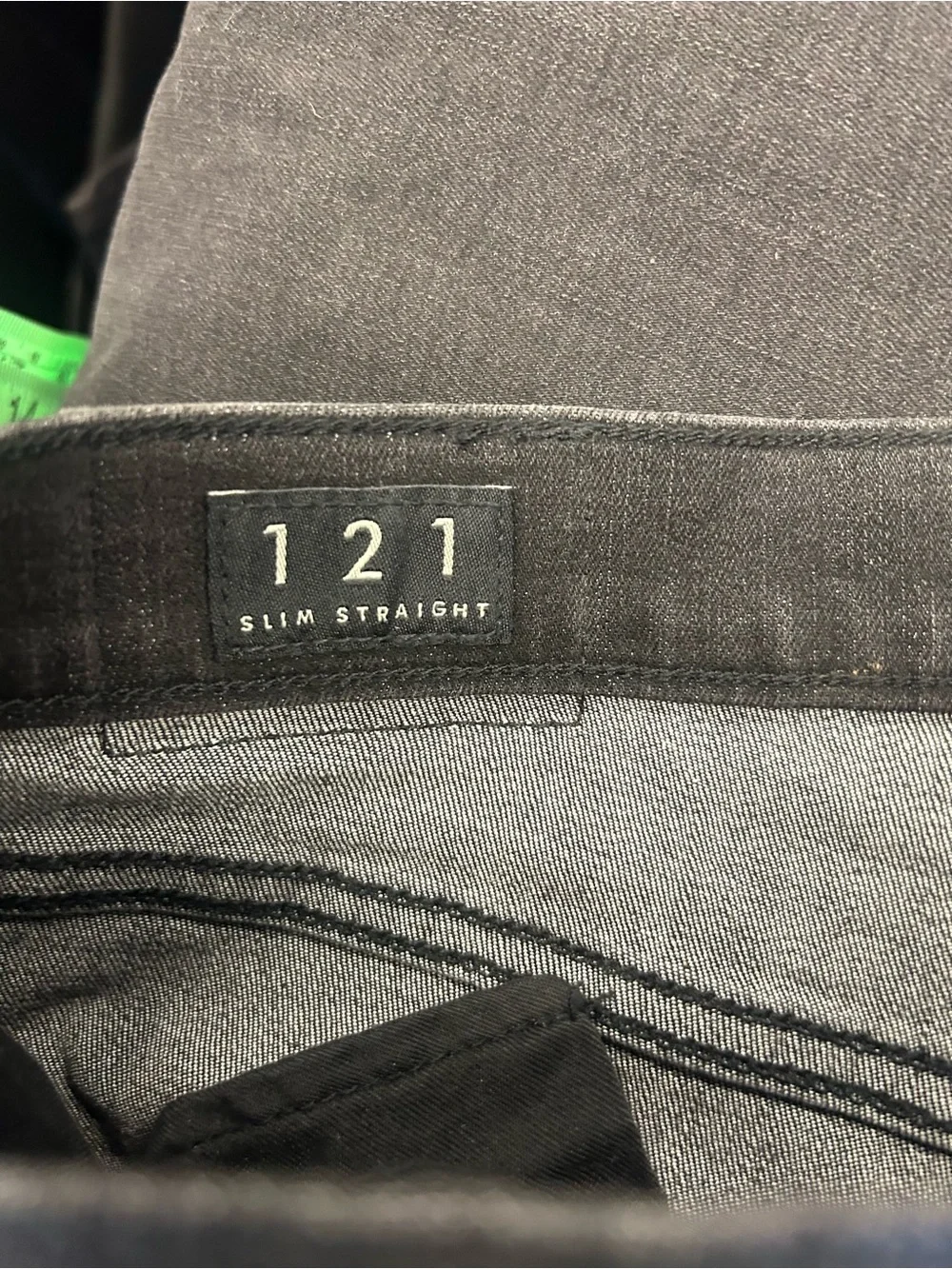 Lucky Brand Men's Slim Straight Black Jeans
